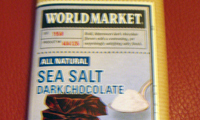 Cost Plus’ Sea Salt Dark Chocolate: Tiger Woods vs. Salty Chocolate