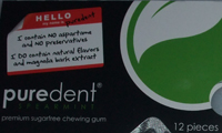 Puredent Gum- Chicks Don’t Dig On The Peppermint!