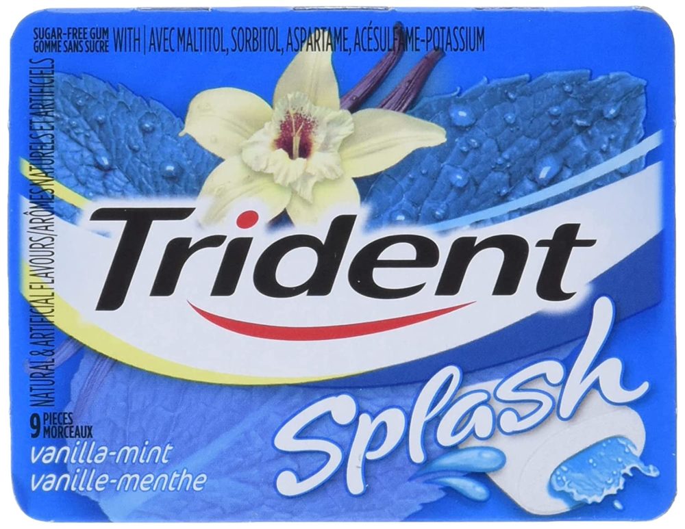 Trident Splash gum package