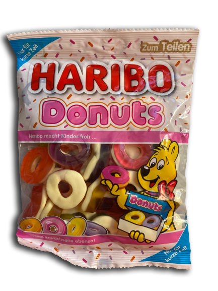 Haribo donuts package