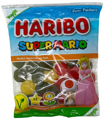 Haribo Super Mario package