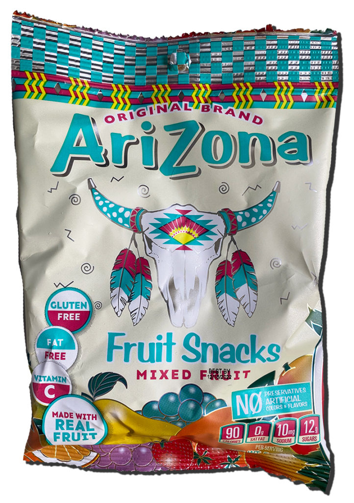 Arizona Fruit snacks package