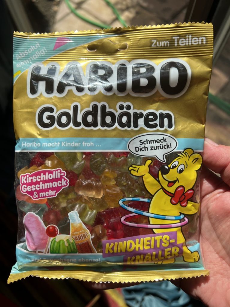 Haribo Goldbaren gummy bears package