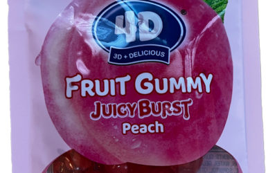 Amos 4D Fruit Gummy Juicy Burst Peach