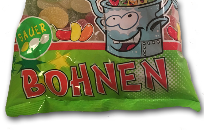 Haribo Bohnen: Sour Beans