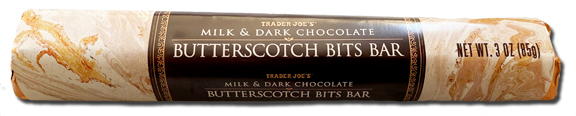 Trader Joe’s Milk & Dark Chocolate Butterscotch Bits Bar
