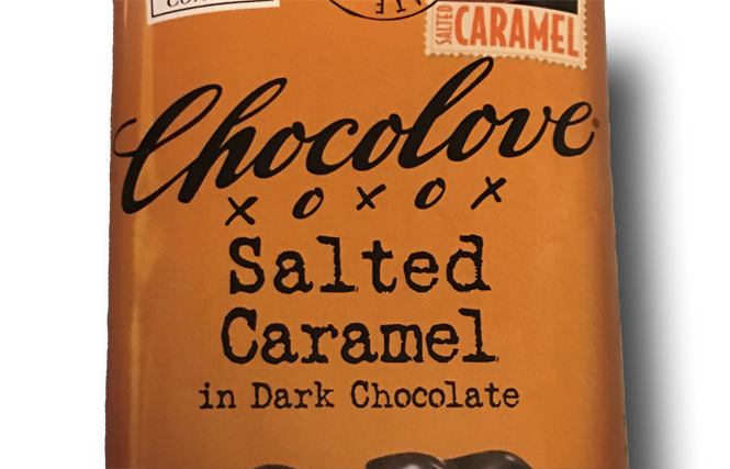 Chocolove: Salted Caramel in Dark Chocolate