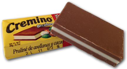 Cremino Bicalore candy