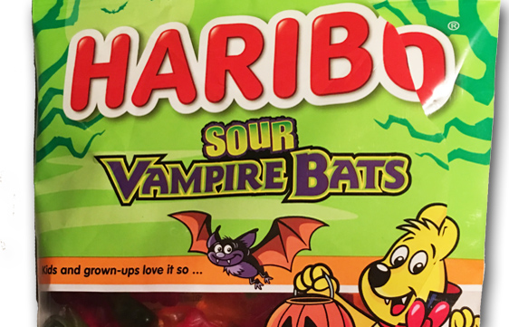 Halloween 2018: Haribo Sour Vampire Bats