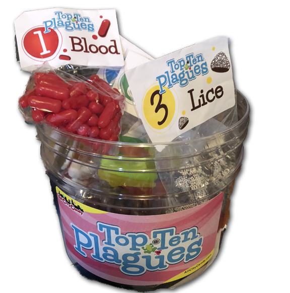 Passover Candy Done Right: Top 10 Plagues Bucket