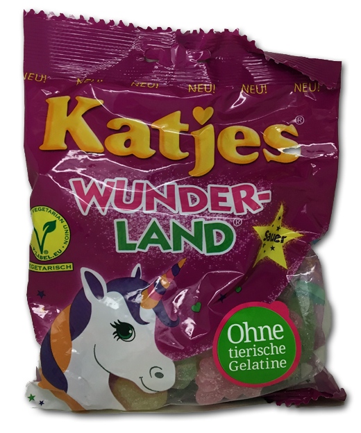Katjes Wunder-Land: Unicorns and Hearts up in this piece