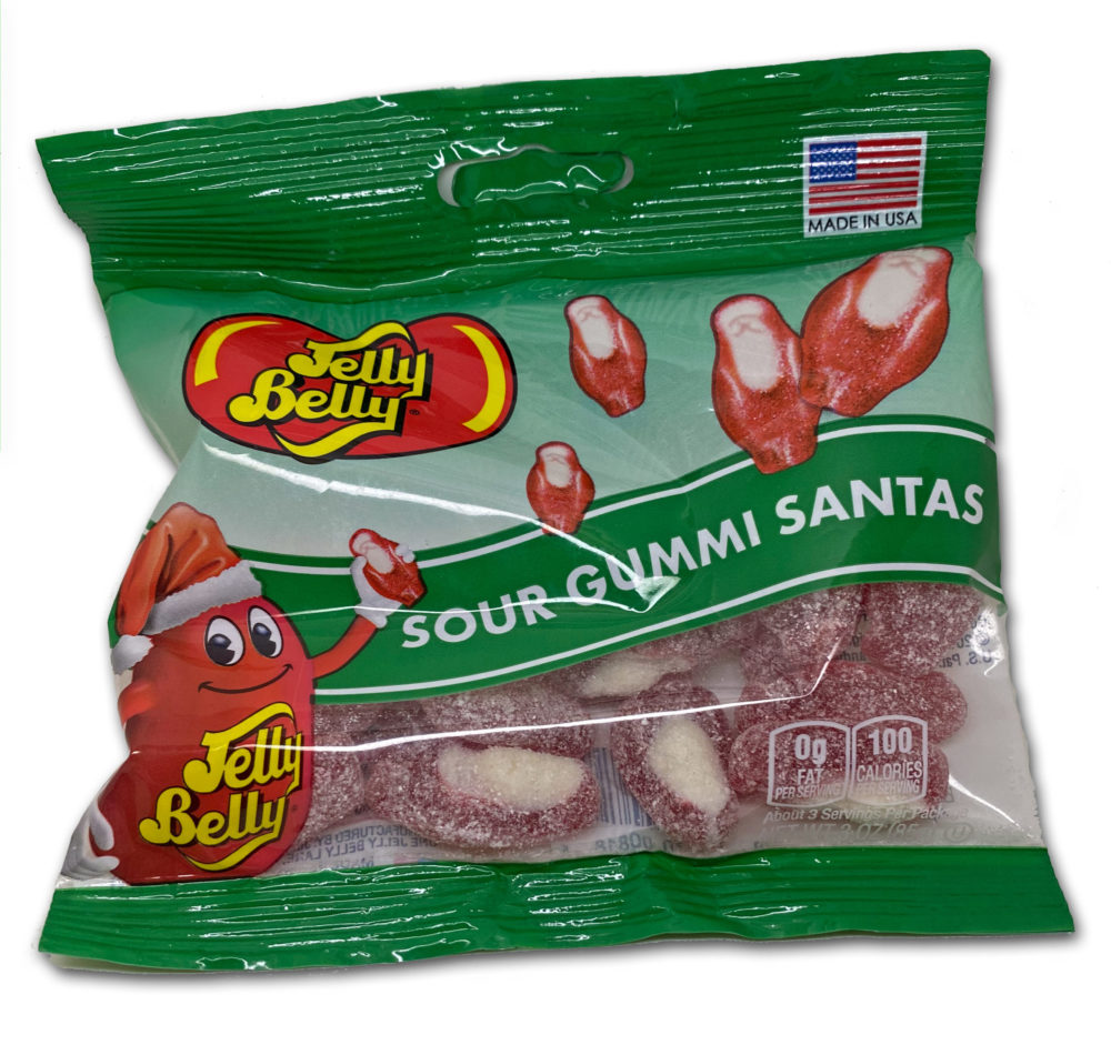 Jelly Belly Sour Gummi Santas