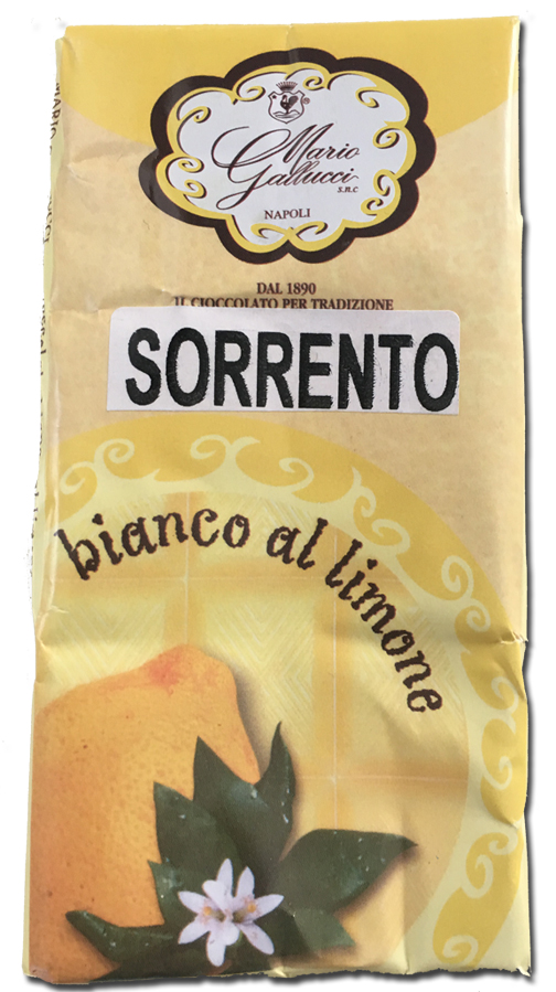 Bianco al Limone: White Chocolate from Sorrento TDF