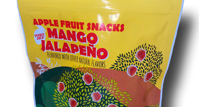 Trader Joe’s Mango Jalapeño Apple Fruit Snacks