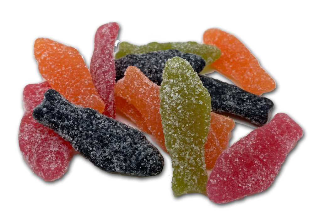 Maynards Bassetts Soft Jellies Fizzy Fish
