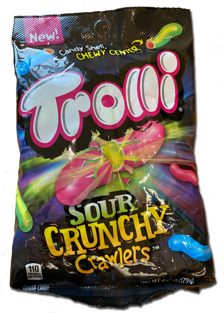 Trolli Sour Crunchy Crawlers bag