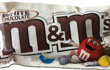 White Chocolate M&M’s: If It’s Your Thing, Do What You’r Gonna Do
