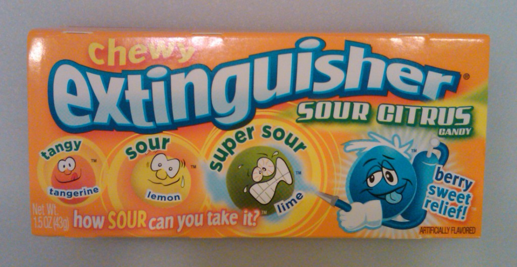 Chewy Extinguishers Promise Big Things… Candy Gurus