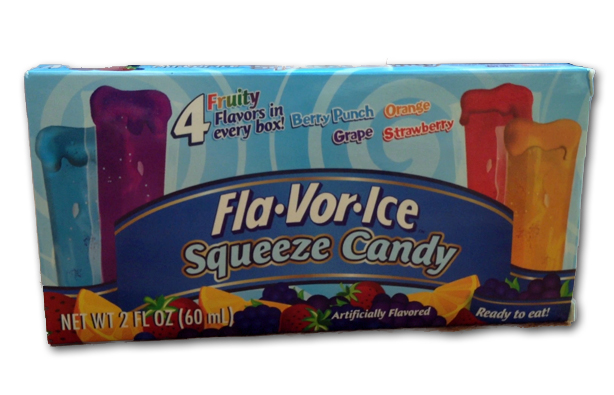 Video Review : Fla•Vor•Ice Squeeze Candy