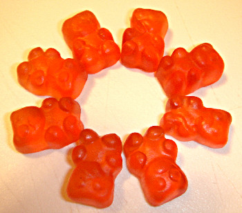 Bissinger's Grapefruit Panda Gummy's
