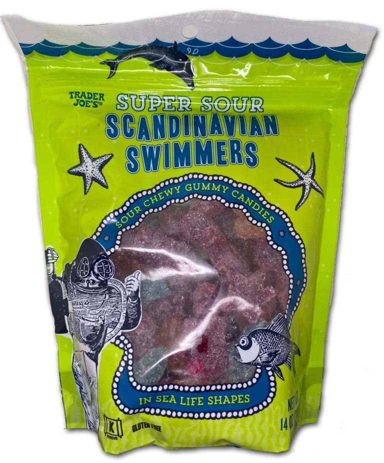 Trader Joes Super Sour Scandinavian Swimmers Candy Gurus