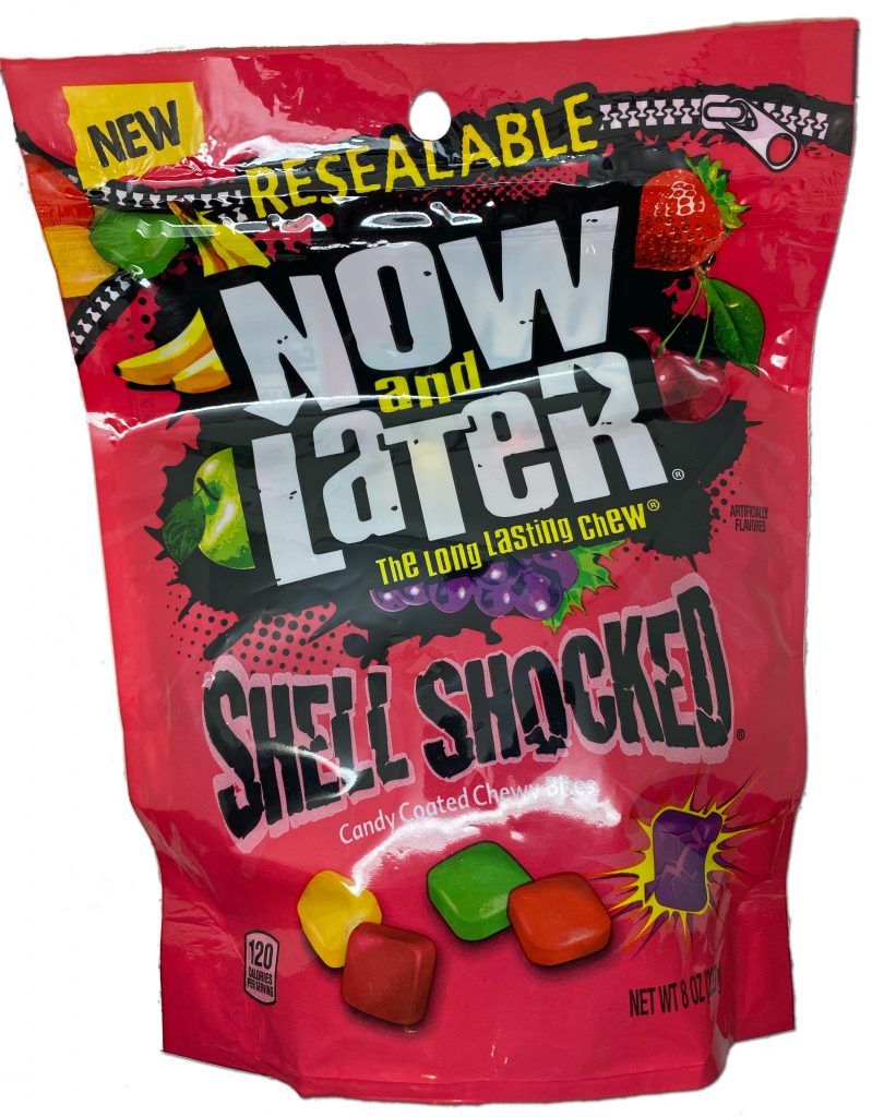 Now and Later Shell Shocked Chewy Candy Bag, 7.25 Oz 